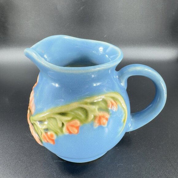 April Cornel Pynmalay Ceramic Creamer Pitcher Flower Pattern Malay Flower VTG - Picture 13 of 14